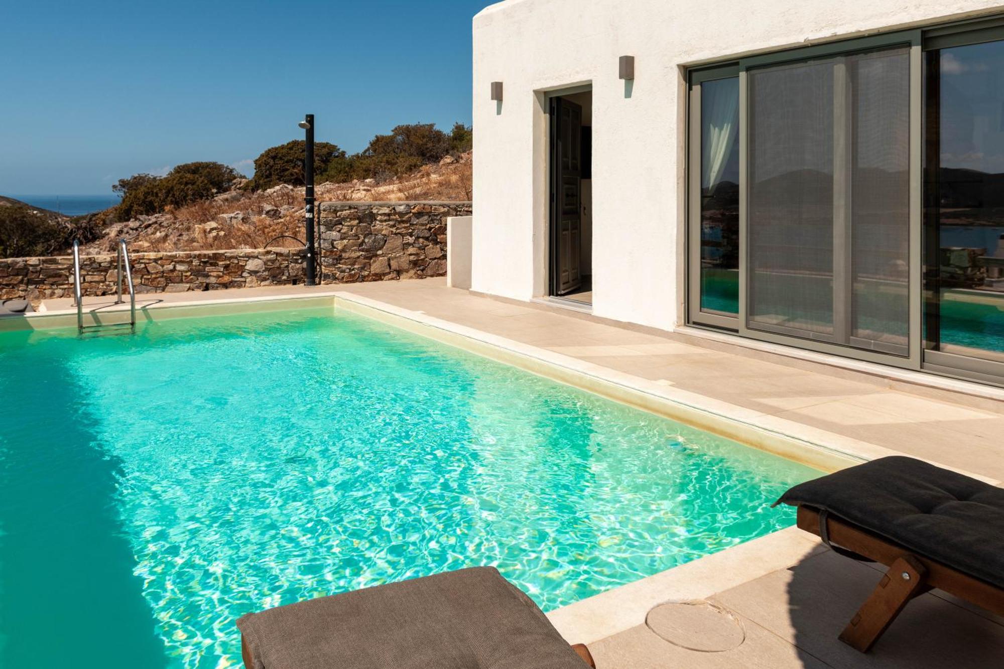 Deja Blue Villa 1 Agios Georgios  Eksteriør billede